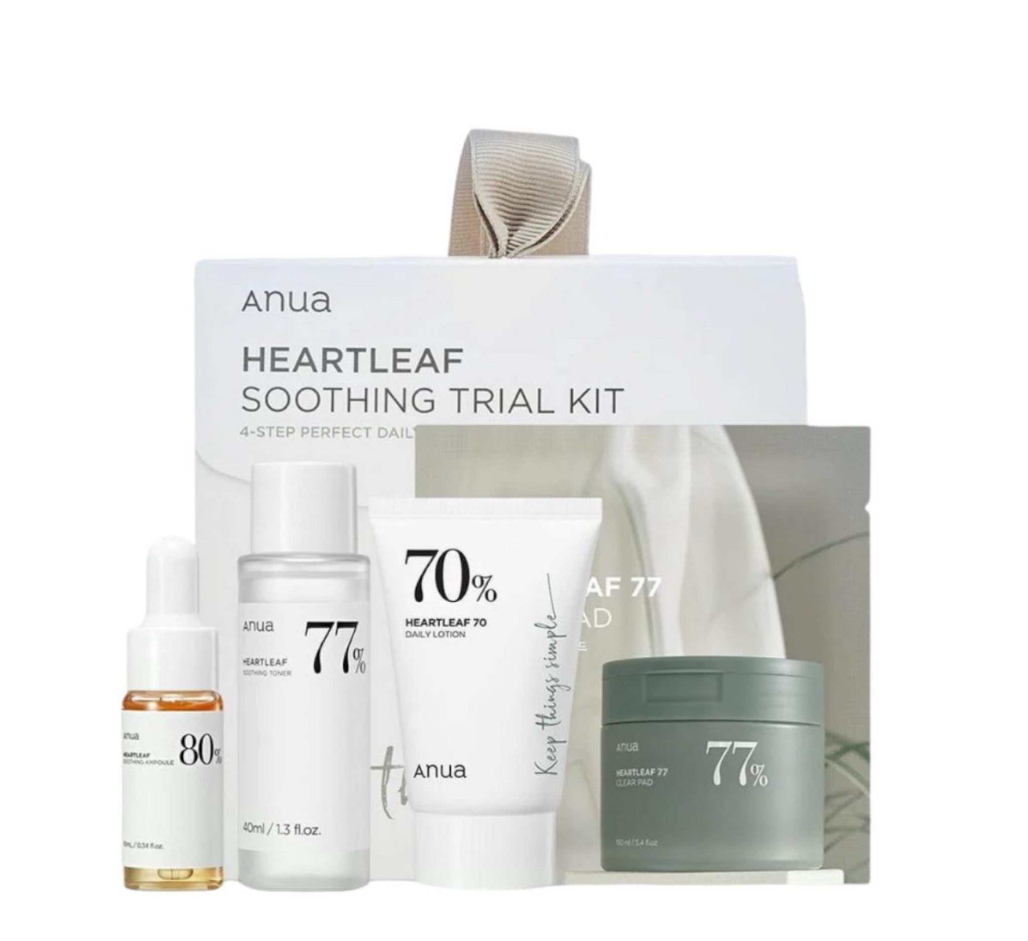 Anua Heartleaf Soothing Trial Kit