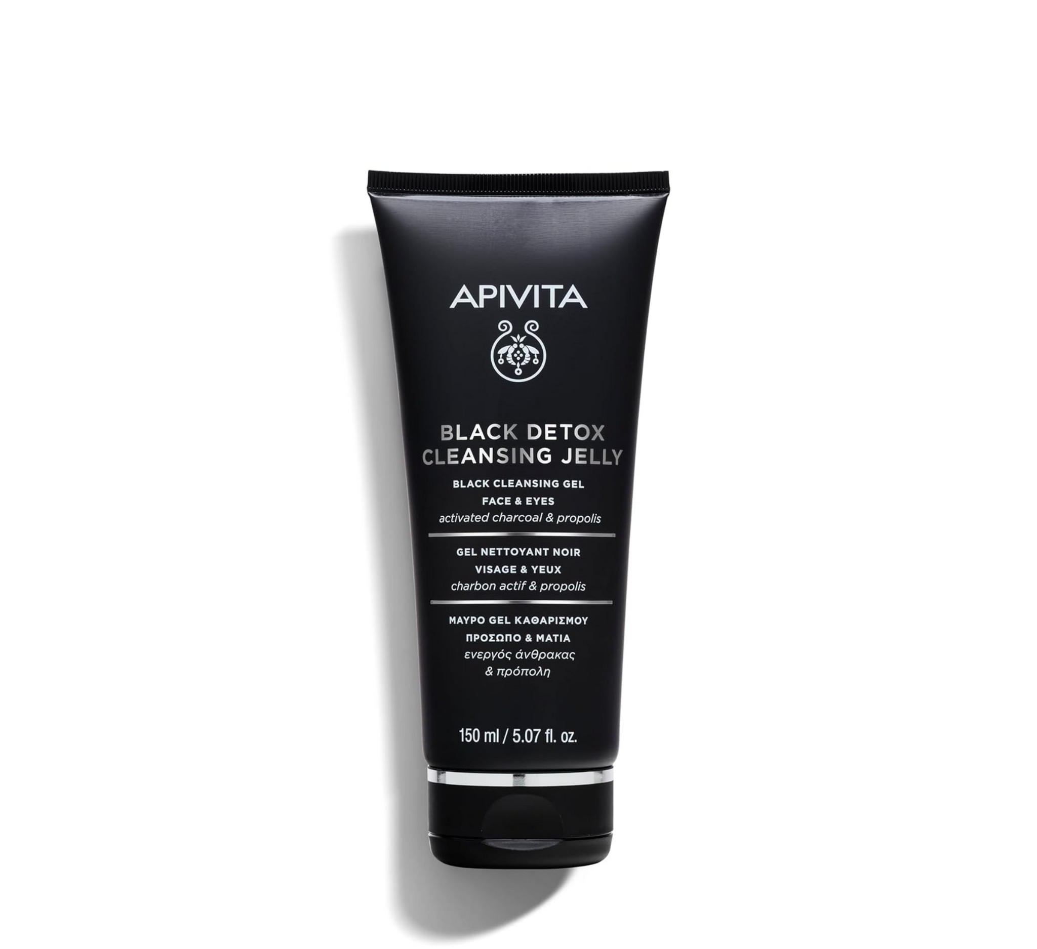 Apivita Black Detox Cleansing Jelly (Face & Eyes) *150ml