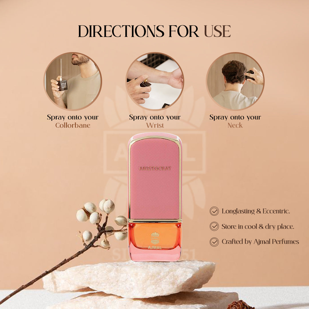 Aristocrat Pink for Women by Ajmal 75ml