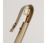 Aurezzi Leather Case & Toothbrush (Soft Bristles)