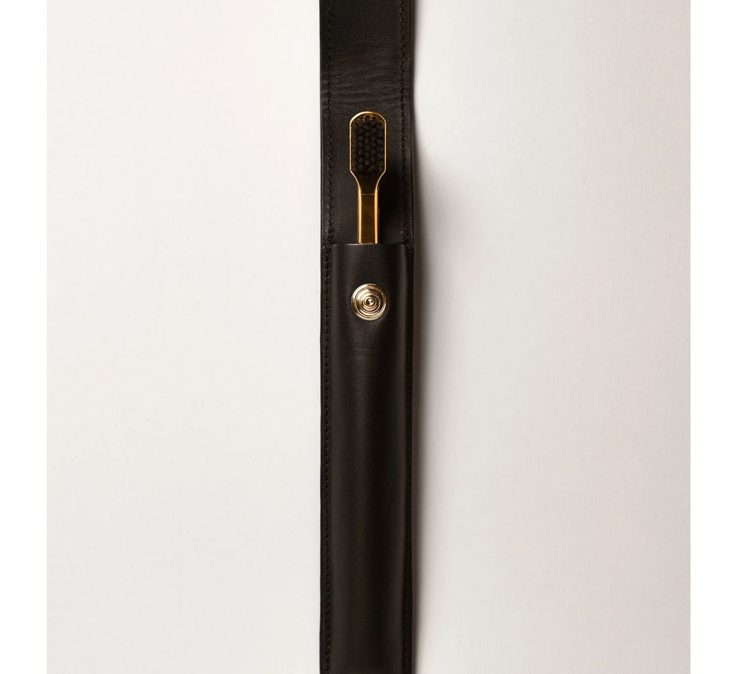 Aurezzi Leather Case & Toothbrush (Soft Bristles)