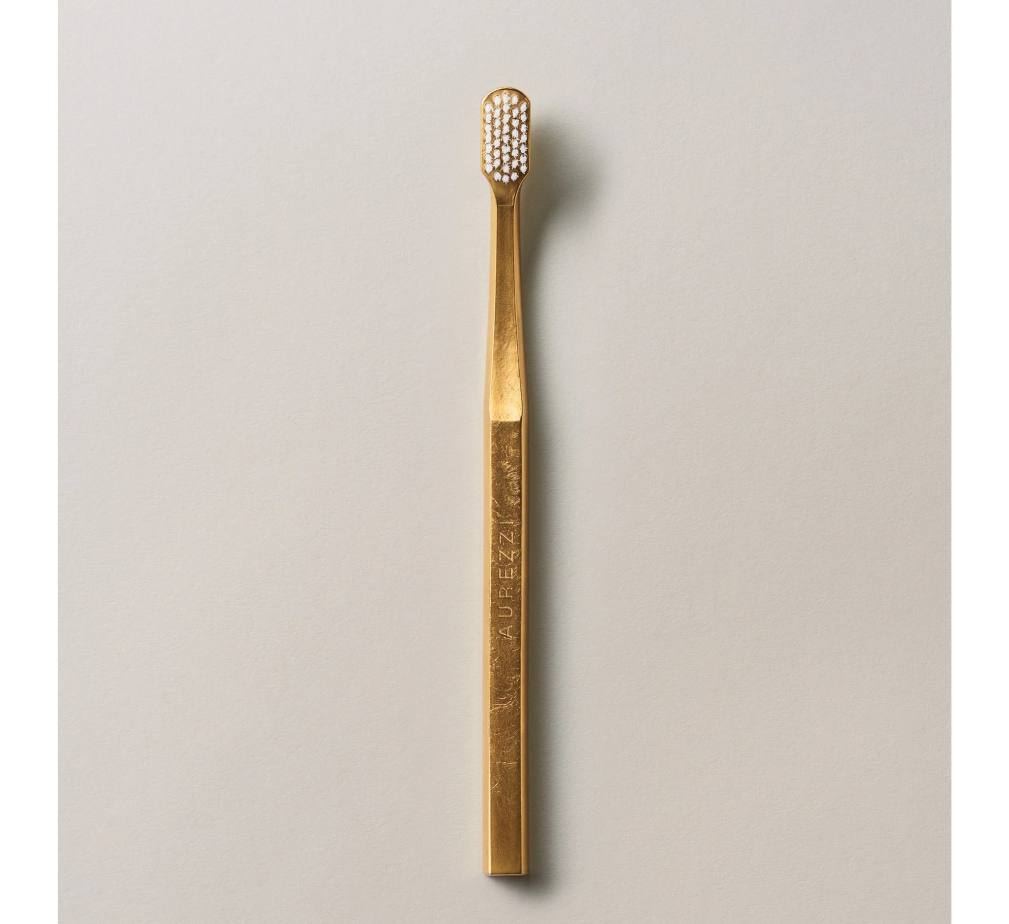Aurezzi 24K Gold Plated Toothbrush (Medium Bristle)