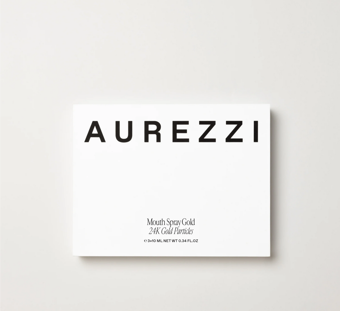 Aurezzi Flouride Free 24K Gold Particles Mouth Spray (3 Pack)