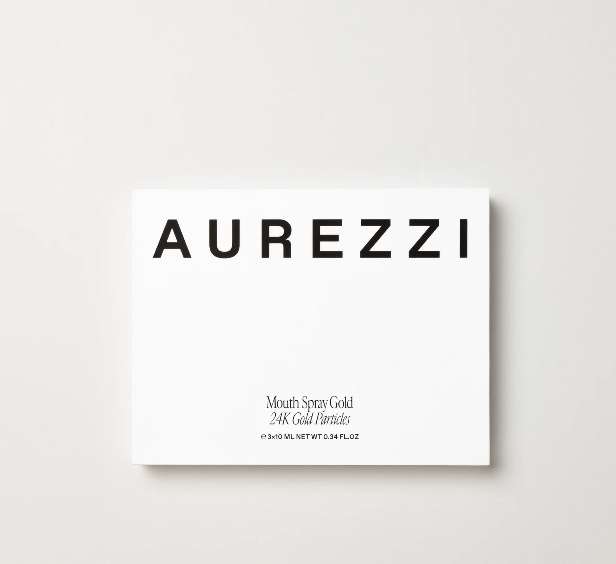 Aurezzi Flouride Free 24K Gold Particles Mouth Spray (3 Pack)