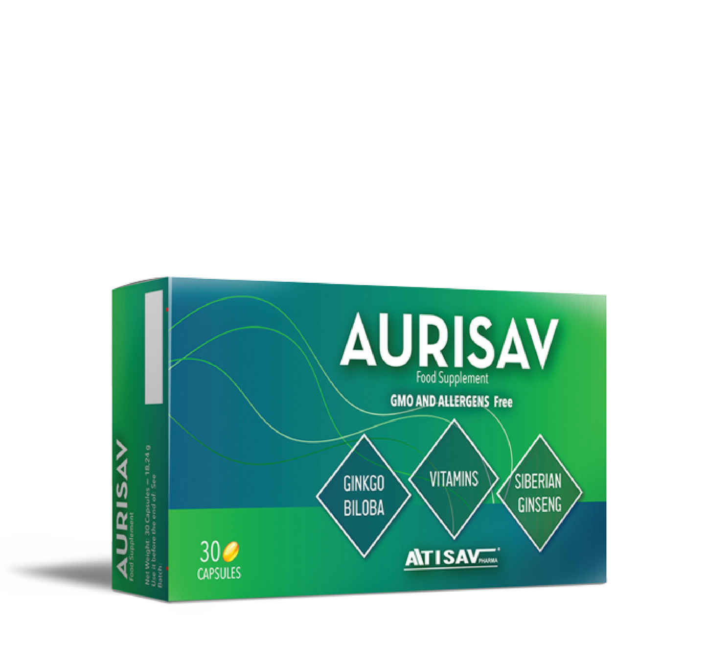 Aurisav Food Supplement *30caps
