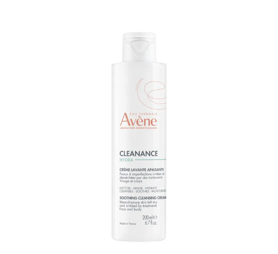 Avene Cleanance Hydra смирувачки крем за чистење