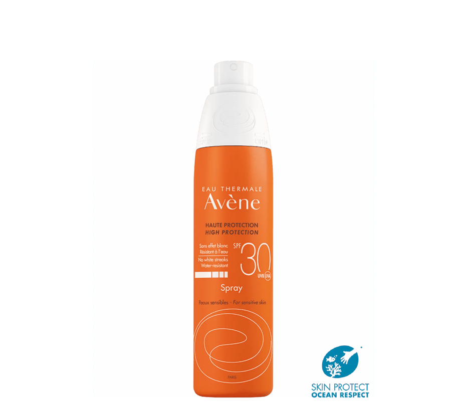 Avène водоотпорен спреј за сончање SPF 30 *200 мл