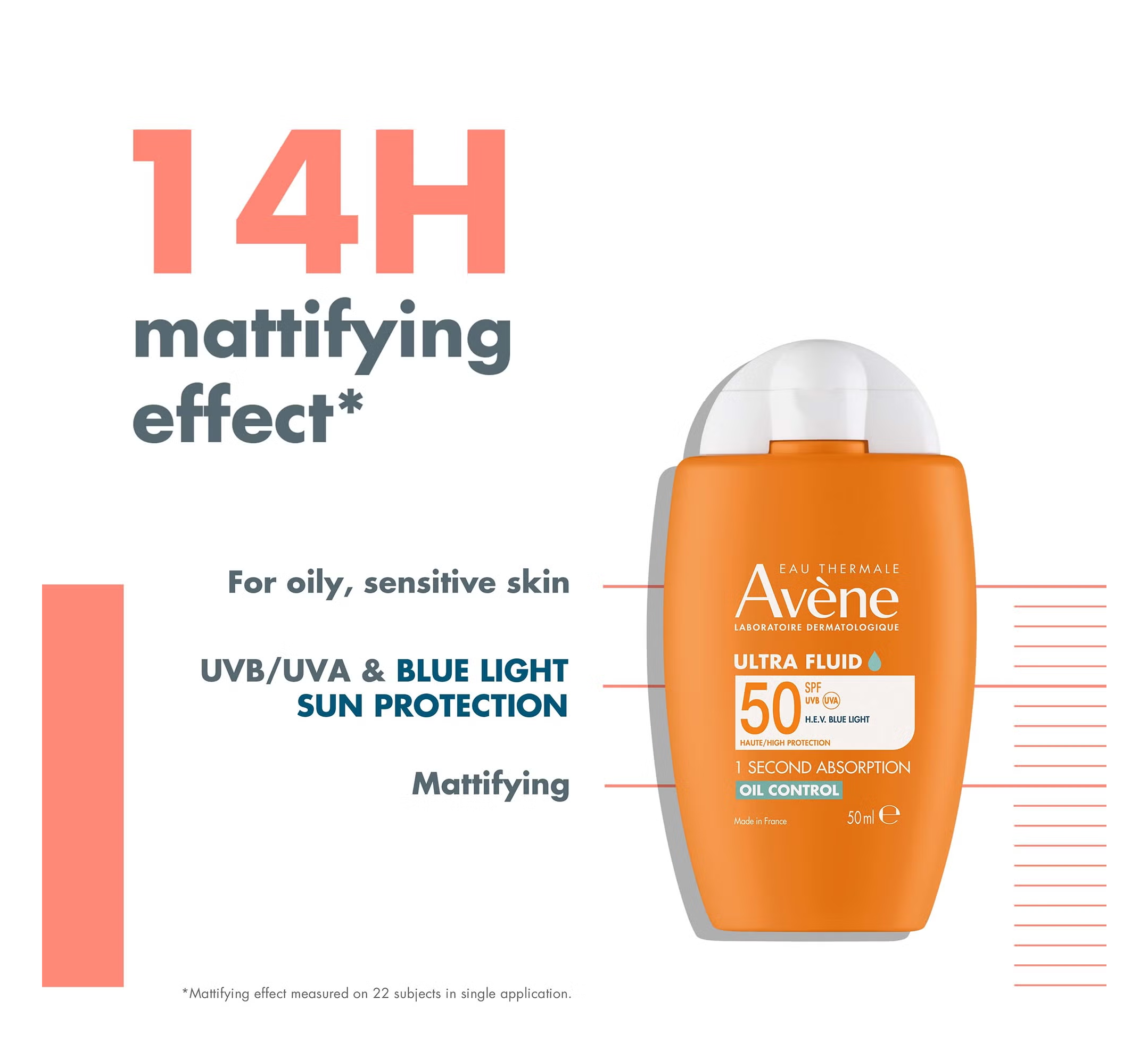 Avene Ultra Fluid Oil Control Spf 50+ *50ml