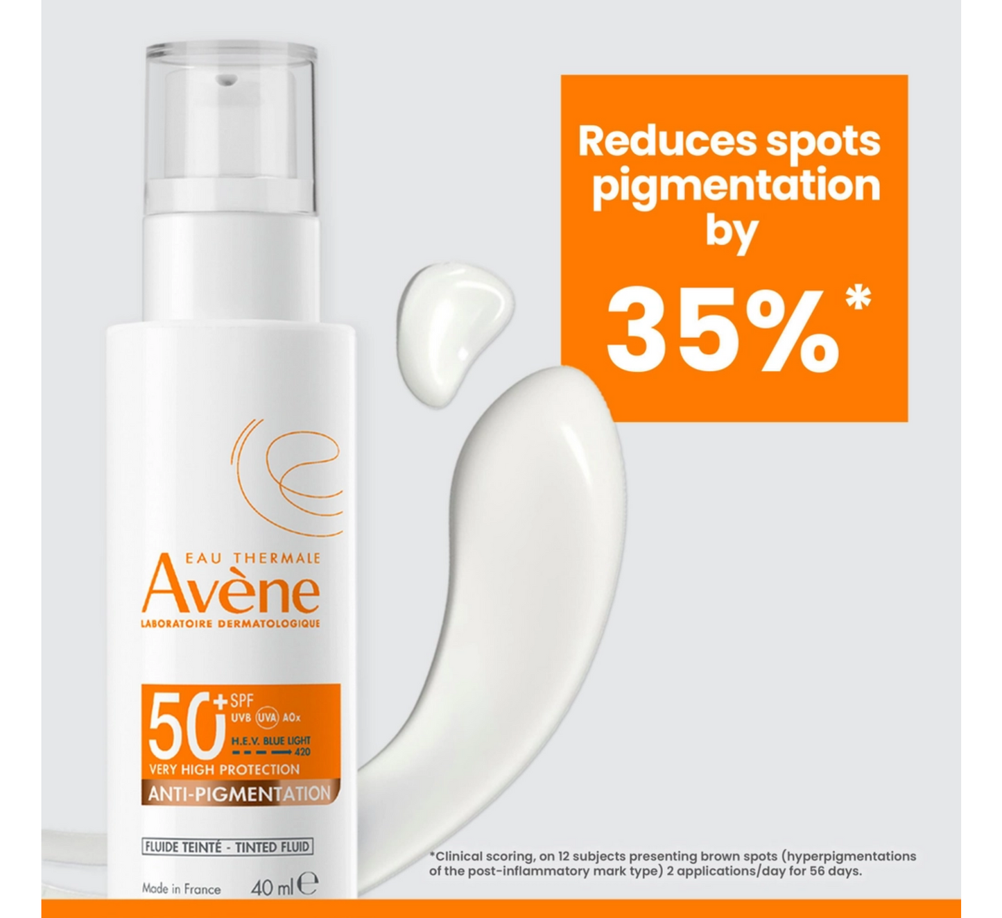 Avene Anti-Pigmentation SPF 50+ Tinted Fluid *40ml