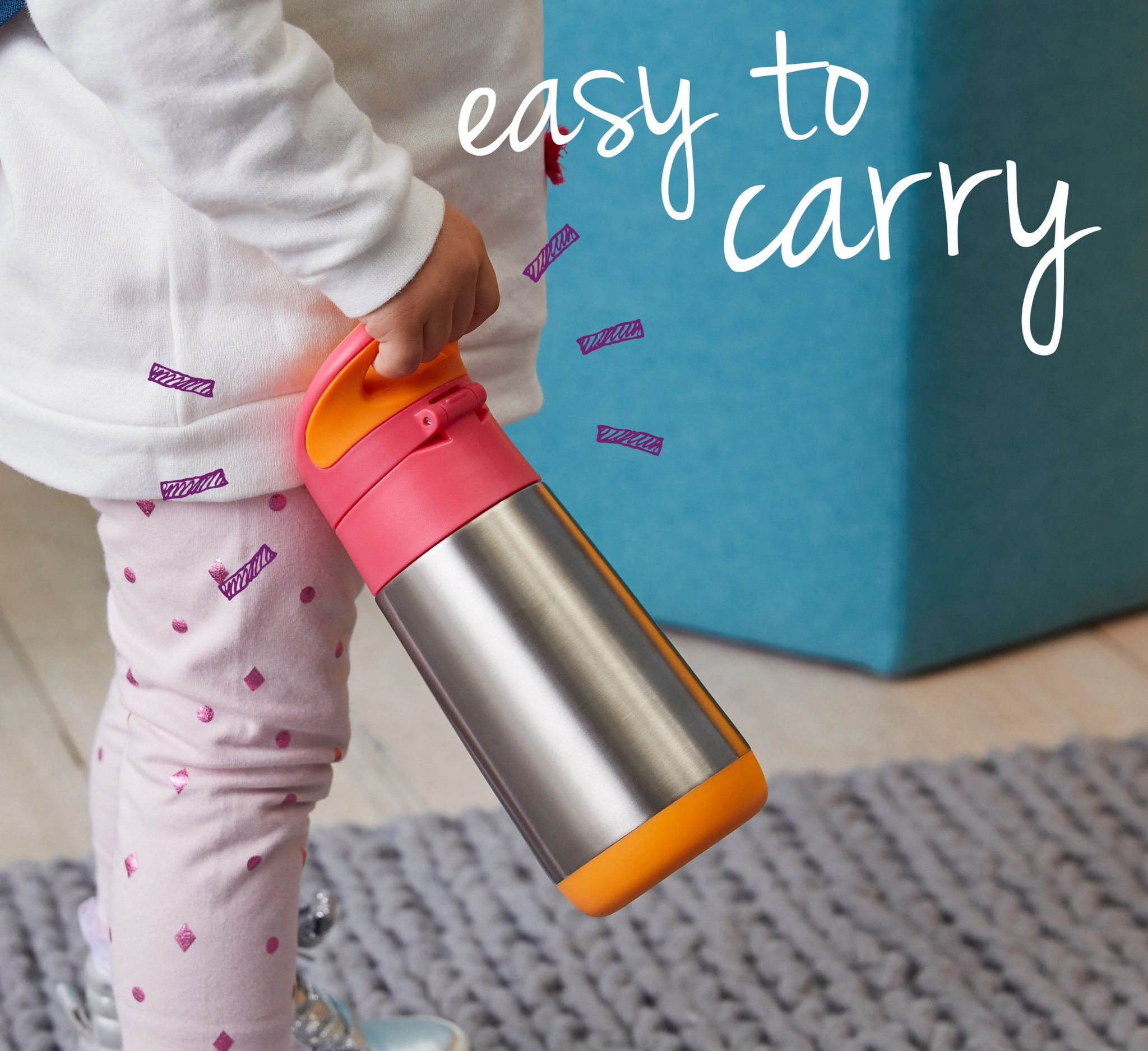 B.Box Insulated Drink Bottle 12 Months+ *500ml