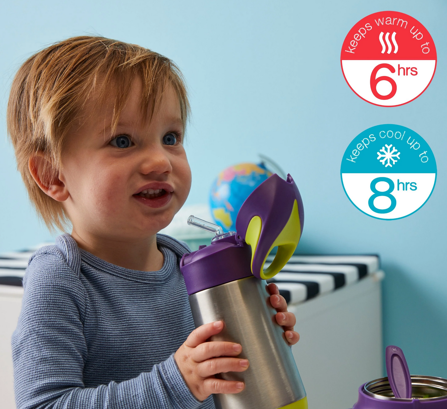 B.Box Insulated Drink Bottle 12 Months+ *350ml