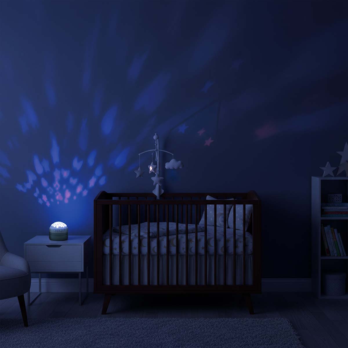 Alecto BC130 - Baby White Noise Machine and Projector - Baby Sleep Aid