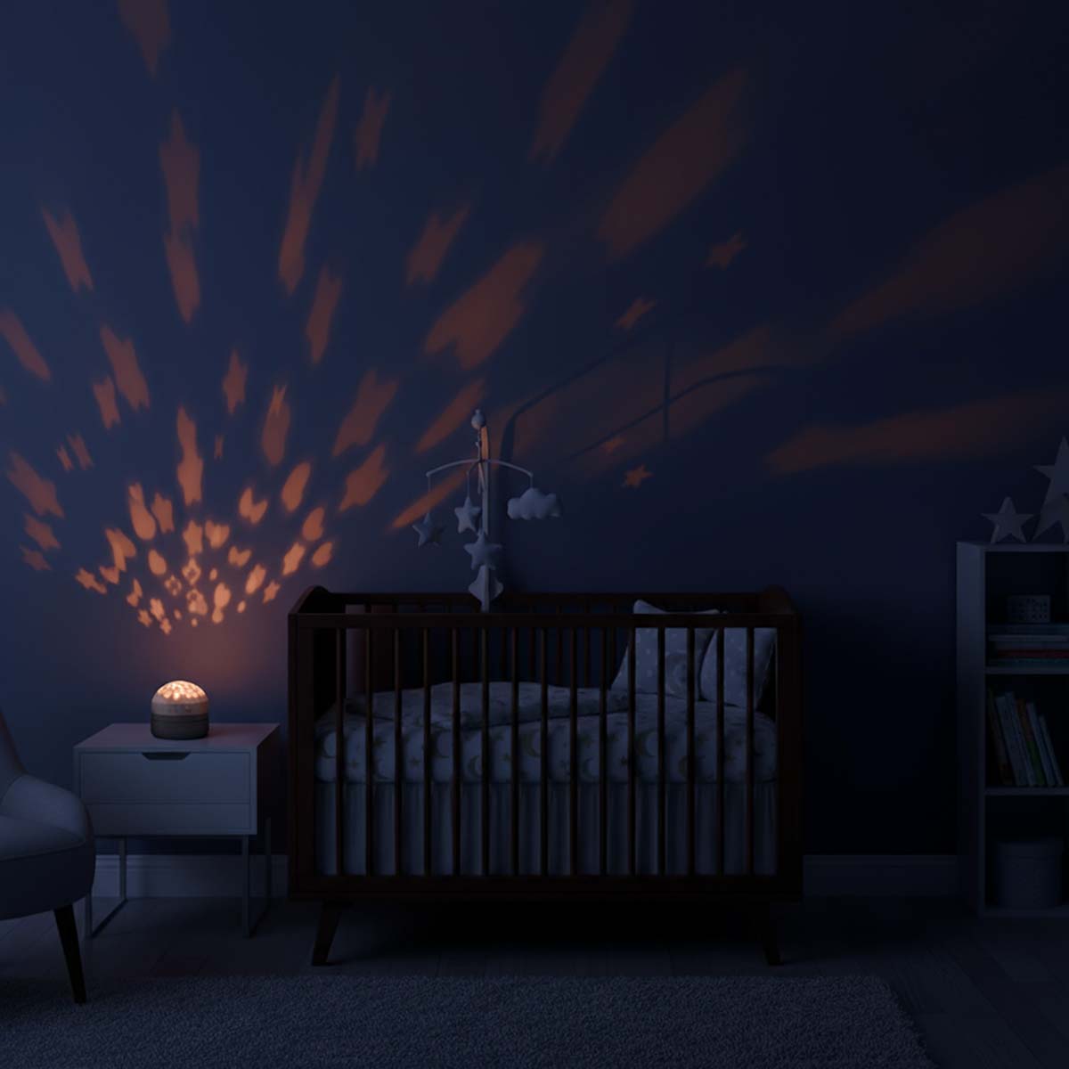 Alecto BC130 - Baby White Noise Machine and Projector - Baby Sleep Aid
