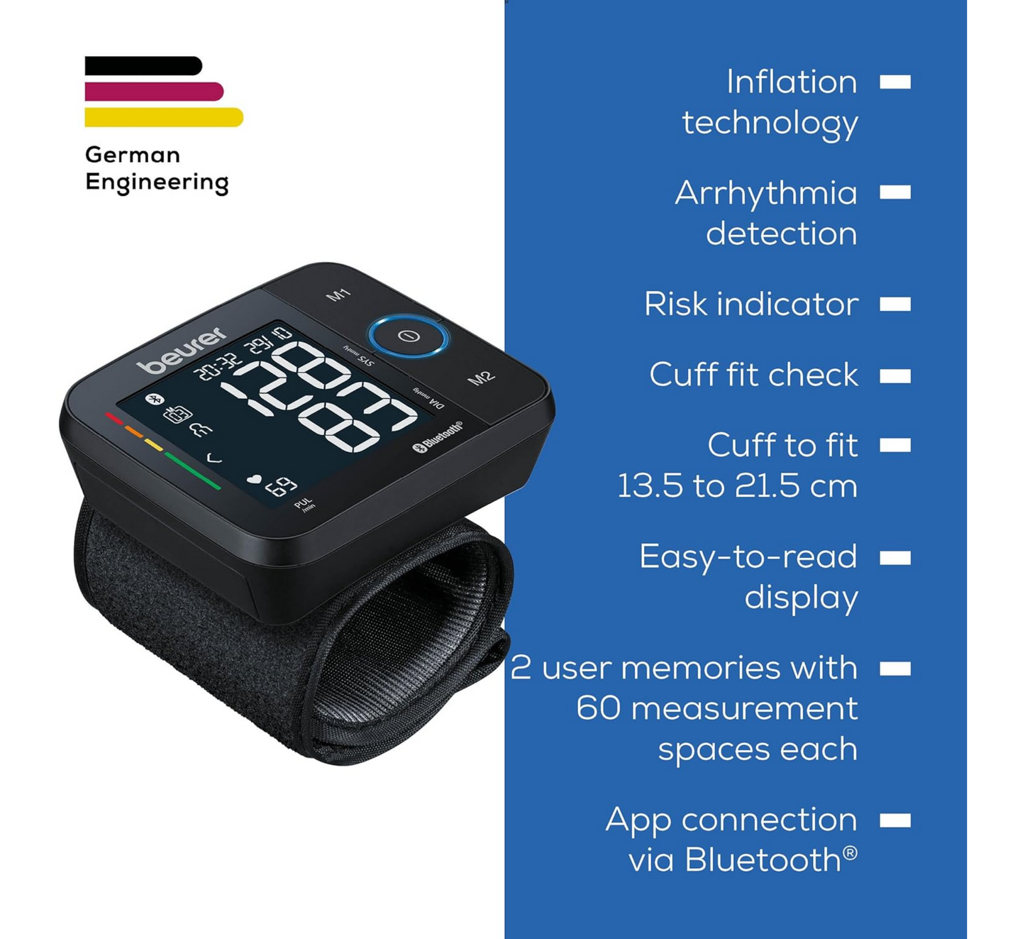BC 54 Wrist Blood Pressure Monitor
