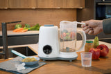 Alecto BFP-66 - 5-in-1 healthy baby food maker, white