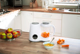 Alecto BFP-66 - 5-in-1 healthy baby food maker, white
