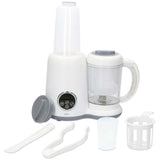 Alecto BFP-66 - 5-in-1 healthy baby food maker, white
