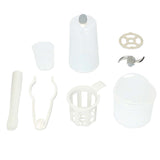 Alecto BFP-66 - 5-in-1 healthy baby food maker, white