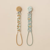 Beadless Silicone Pacifier Clip Set (2-Pack)