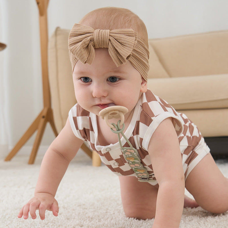 Beadless Silicone Pacifier Clip Set (2-Pack)