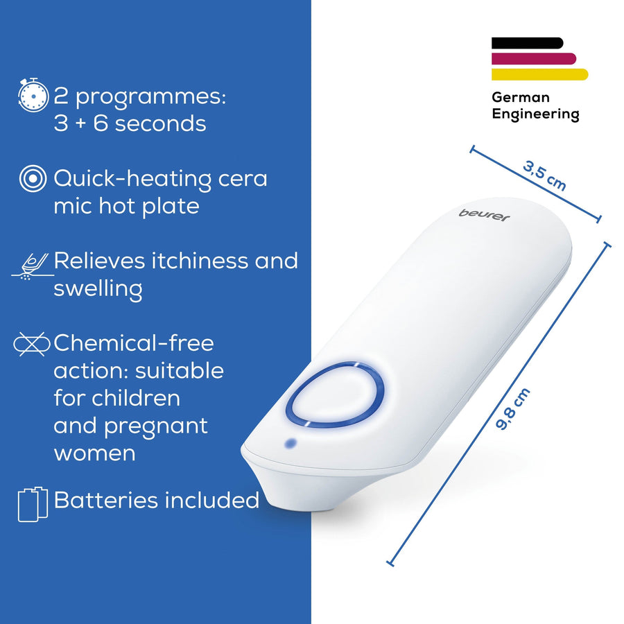 Beurer BR 60 Mosquito Bite Itch Relief: Heal & Relieve Insect Bites, Stings
