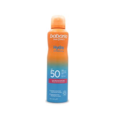 Babaria Hydra Sunscreen Mist SPF50 *200ml