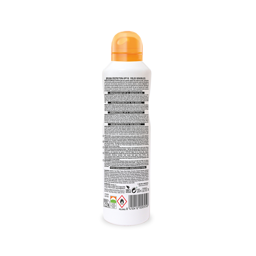 Sensitive Skin Sunscreen Mist SPF50