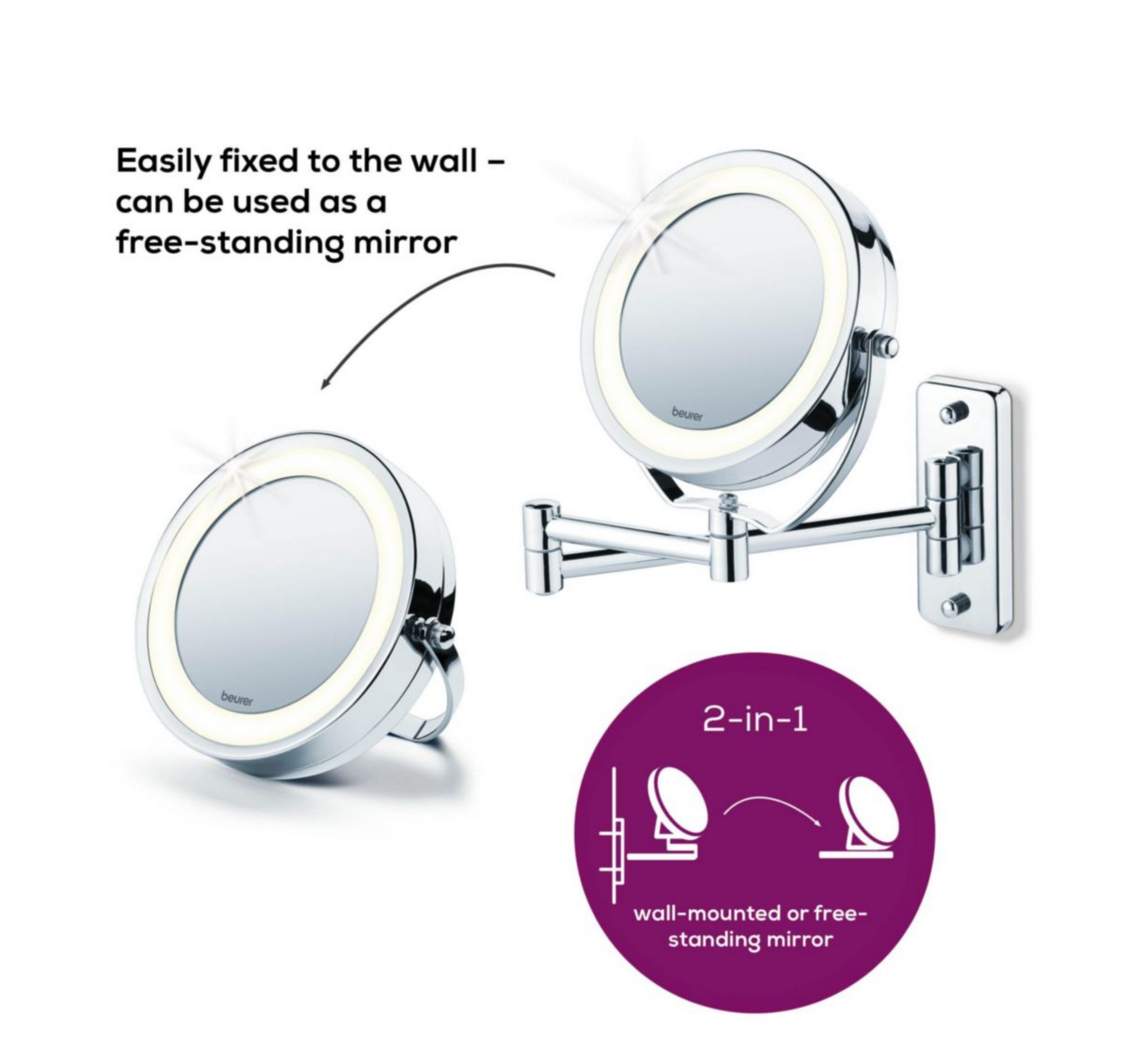 BS 59 Illuminated Cosmetic Mirror