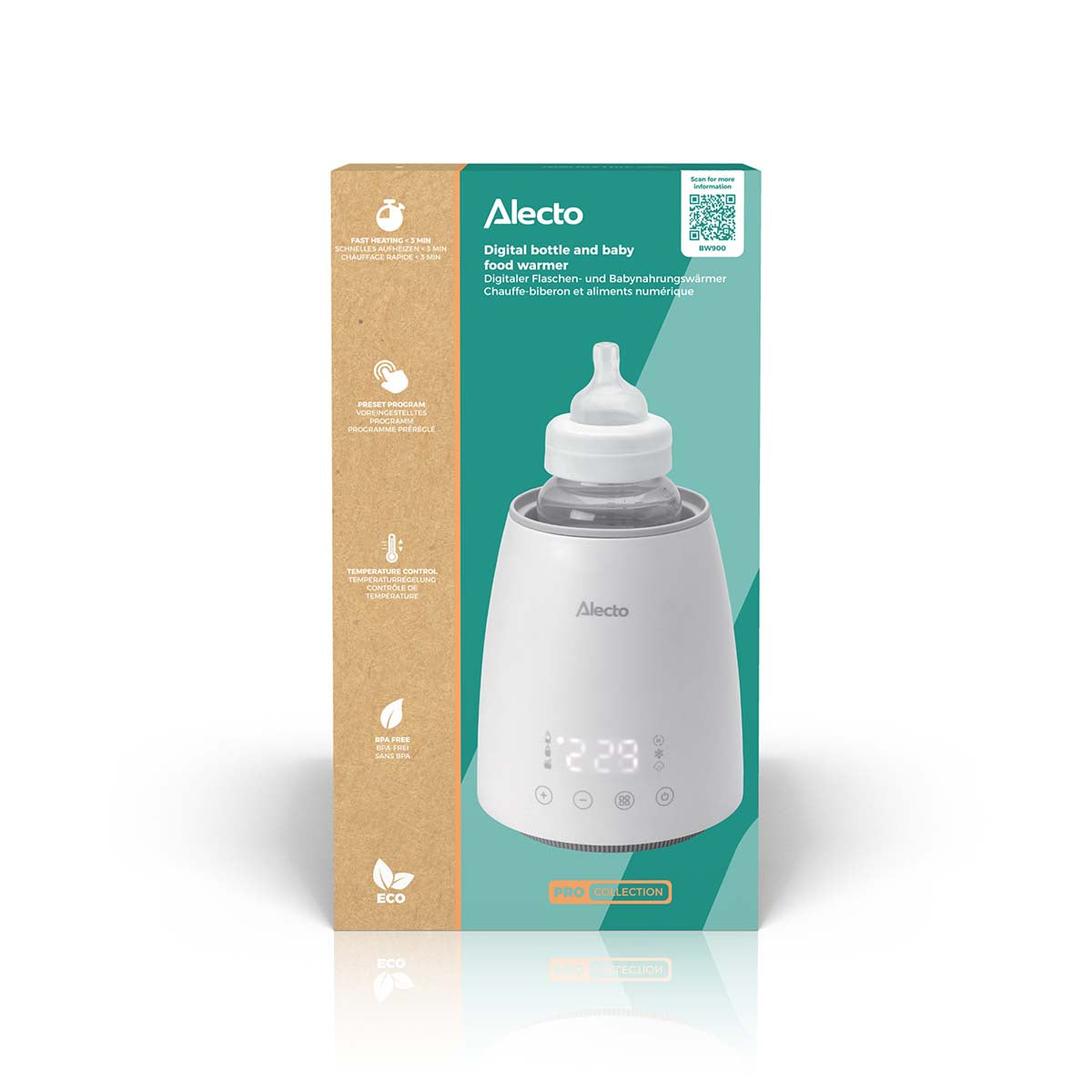 Alecto BW900 – Bottle Warmer and Baby Food Warmer