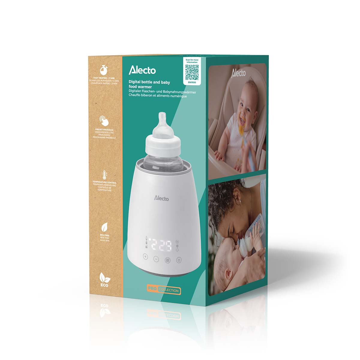 Alecto BW900 – Bottle Warmer and Baby Food Warmer