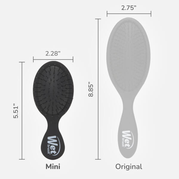 Mini Detangler - Frost Black