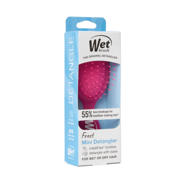 Mini Detangler - Frost Pink