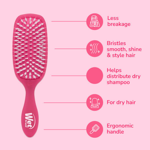 Wet Brush Smooth Styler - Frost Pink