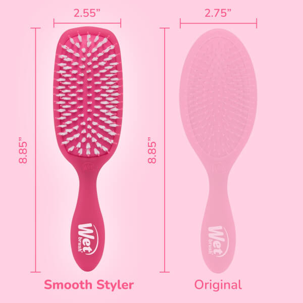 Wet Brush Smooth Styler - Frost Pink