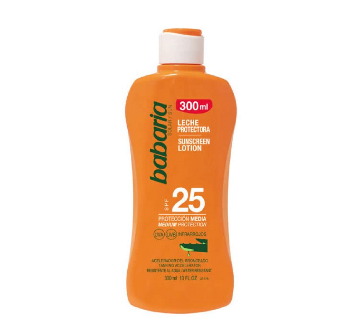 Babaria Aloe Vera Sunscreen Lotion SPF25 *300ml
