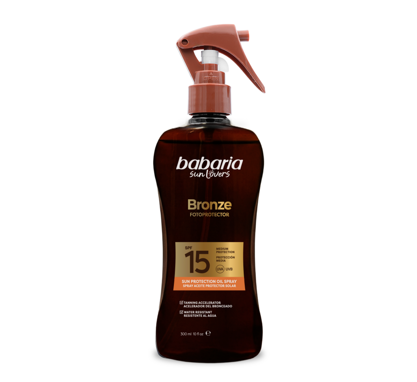 Babaria Bronze Sun Protection Oil Spray SPF15 *300ml