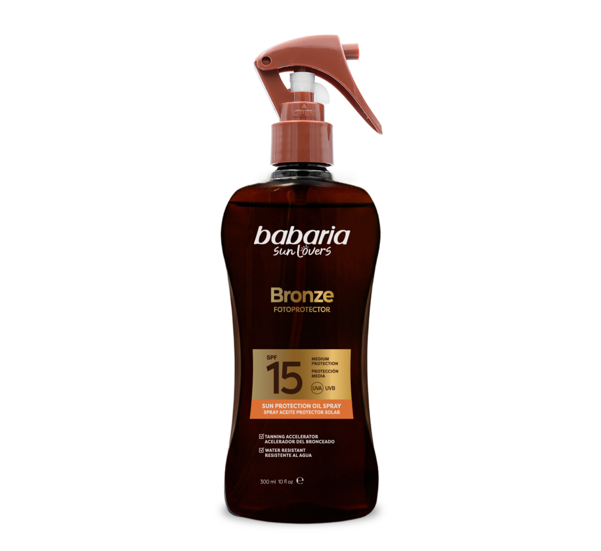 Babaria Bronze Sun Protection Oil Spray SPF15 *300ml