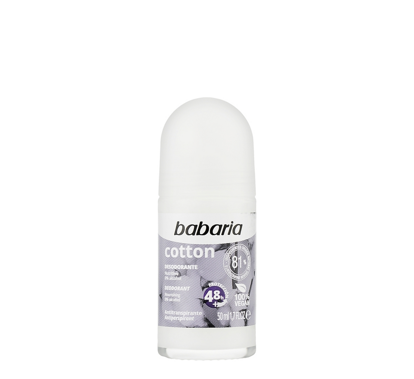 Babaria Cotton Roll-On Deodorant *50ml