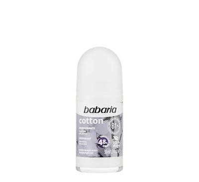 Babaria Cotton Roll-On Deodorant *50ml