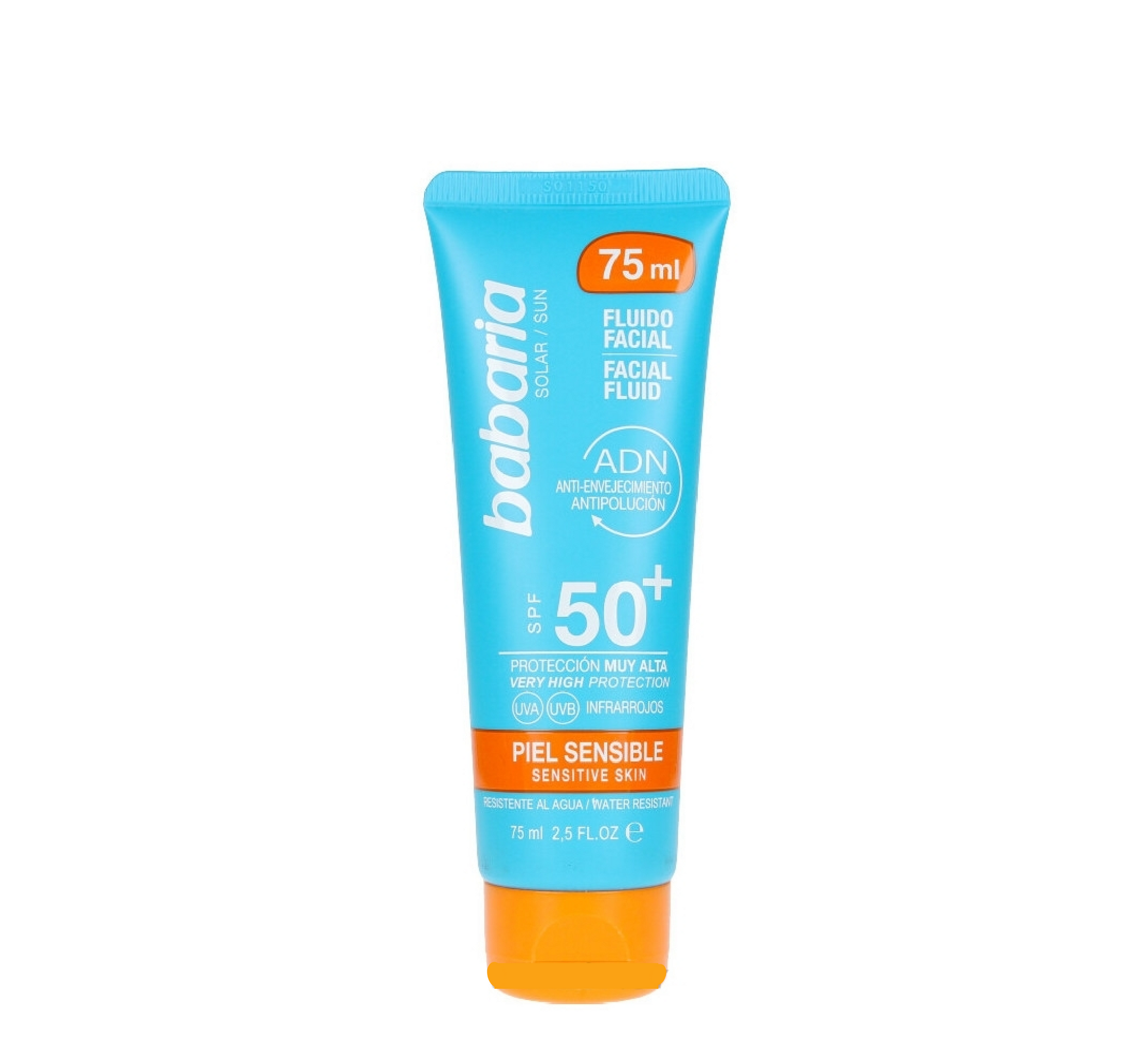 Babaria Sun Facial Fluid SPF50+ Sensitive Skin (*75ml)