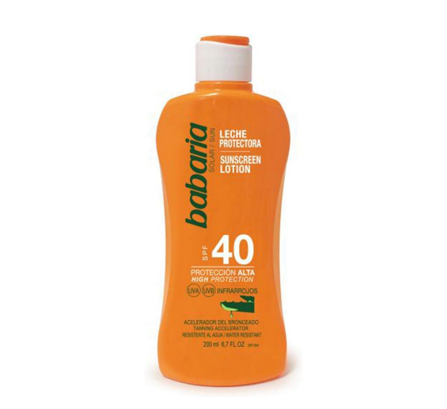 Babaria Sunscreen Lotion SPF40 (*200ml)