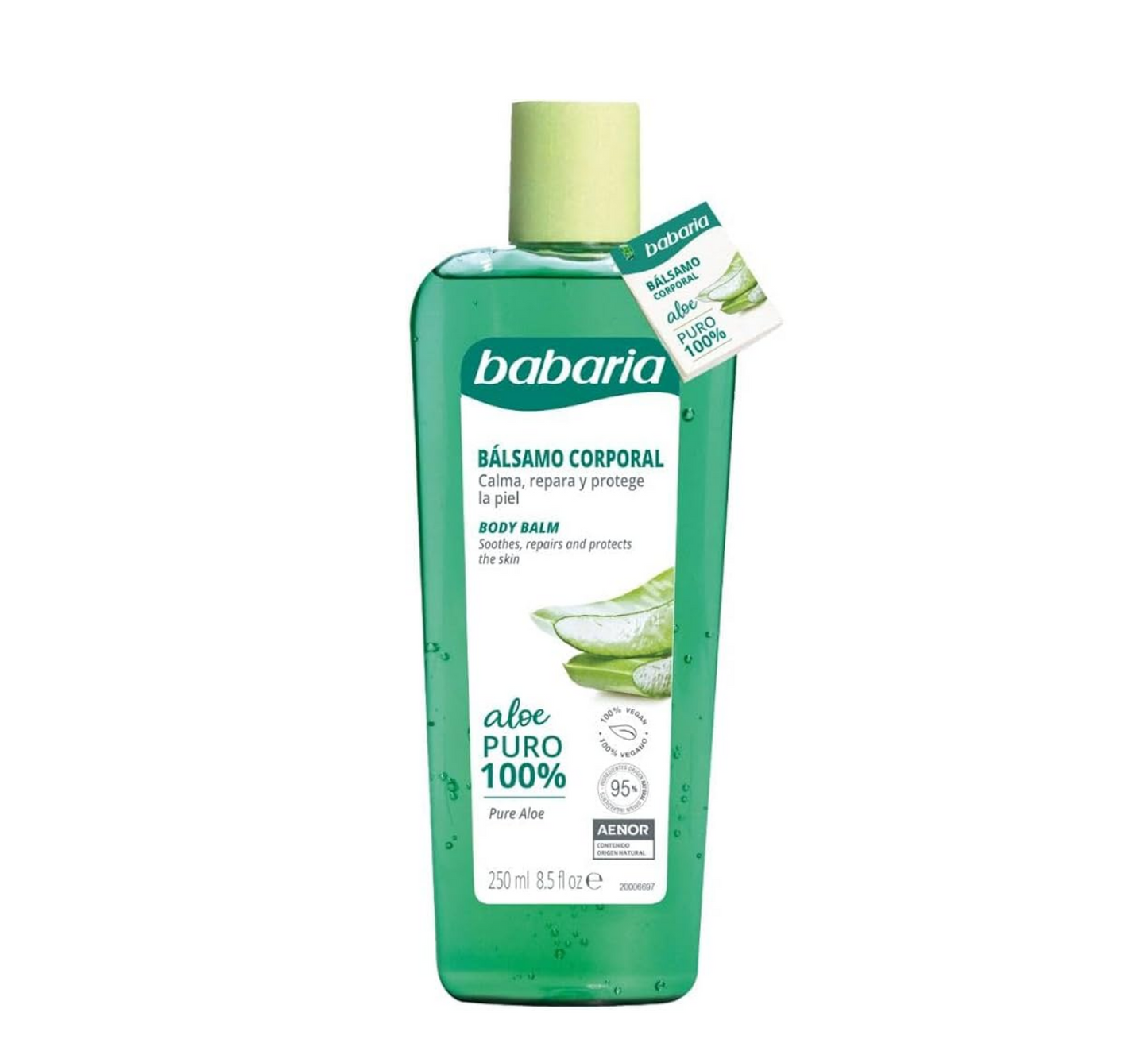 Babaria Body Balm 100% Aloe Vera (*250ml)