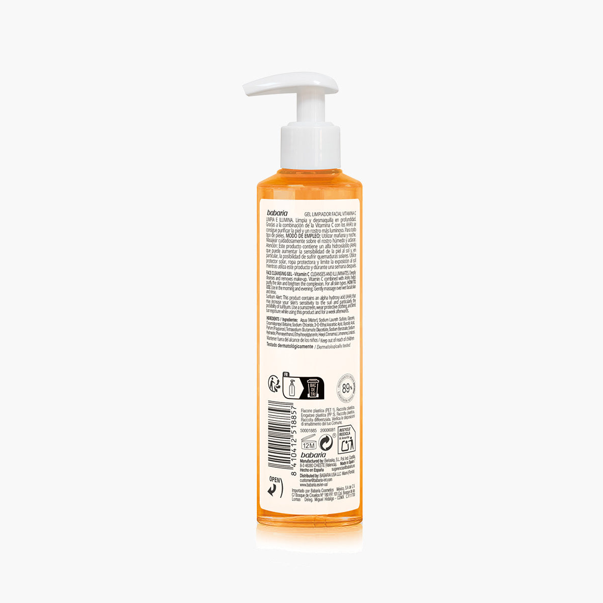 Facial Cleansing Gel Vitamin C