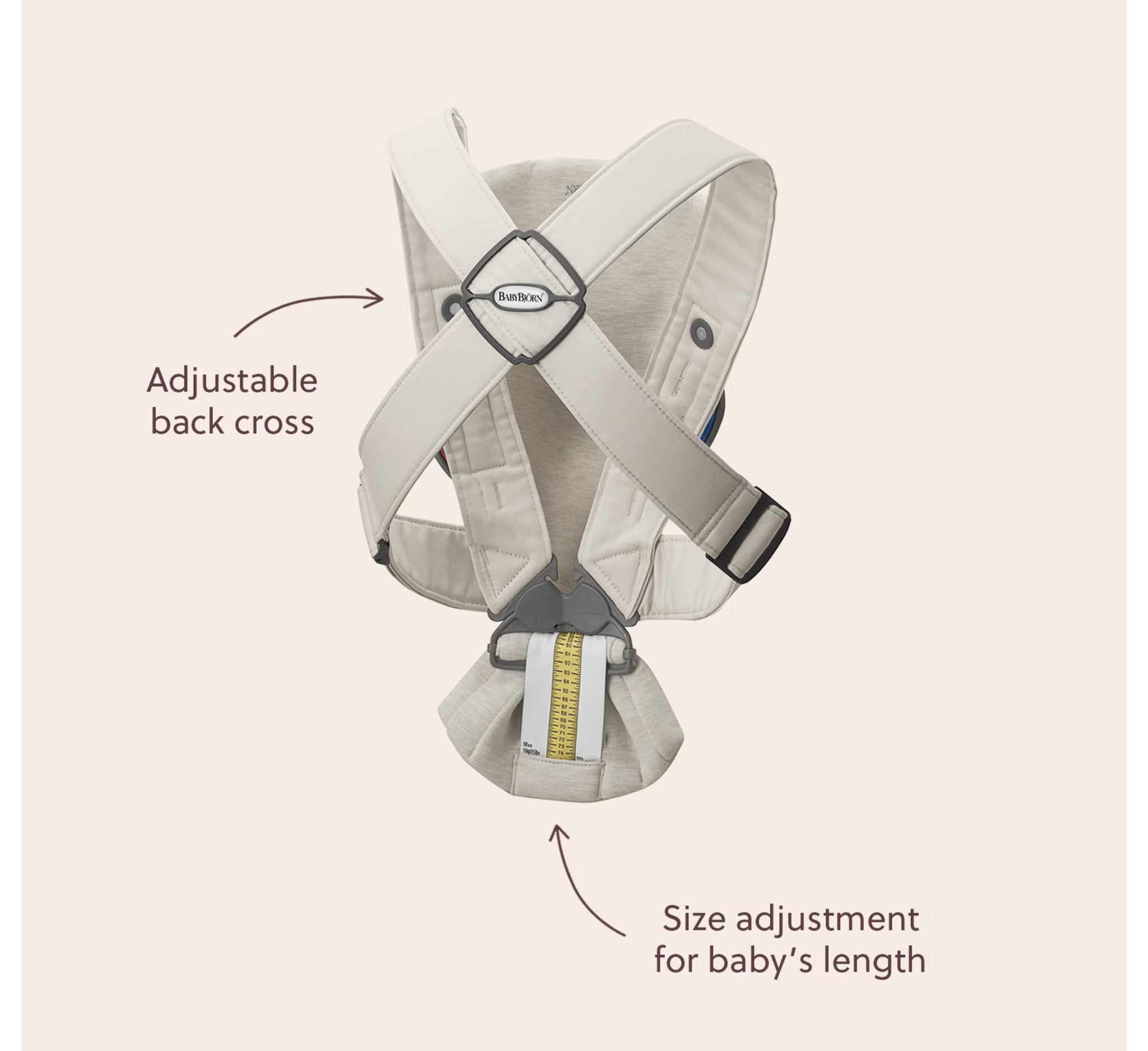 BabyBjörn Baby Carrier Mini 0-1 Years 3D Mesh Fabric (3.2-11 kg)