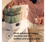 Sterilizues dhe tharës shishesh për bebe Baby Brezza Super-Fast