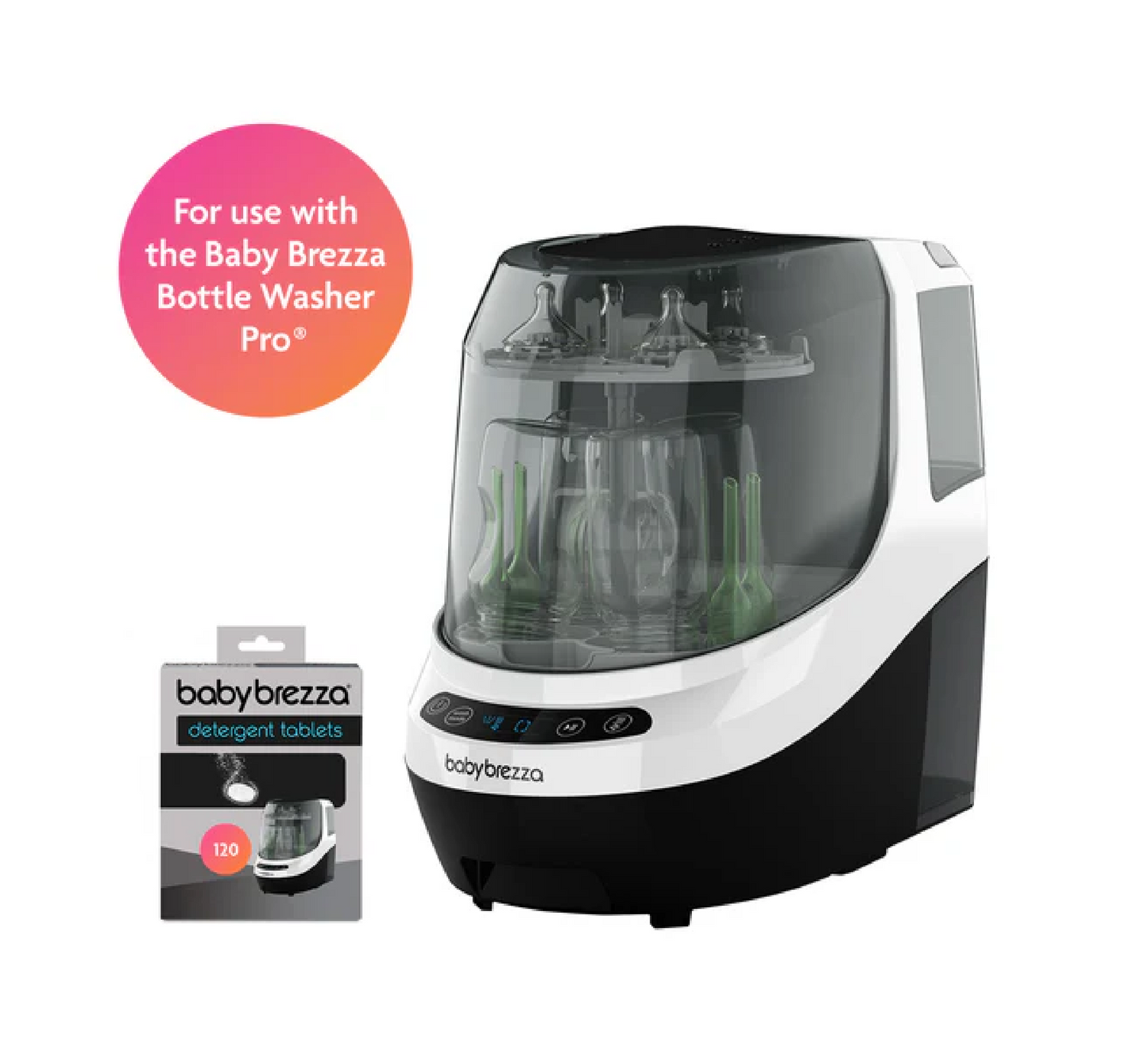 Baby Brezza Detergent Tablets Bottle Washer Pro *120pcs