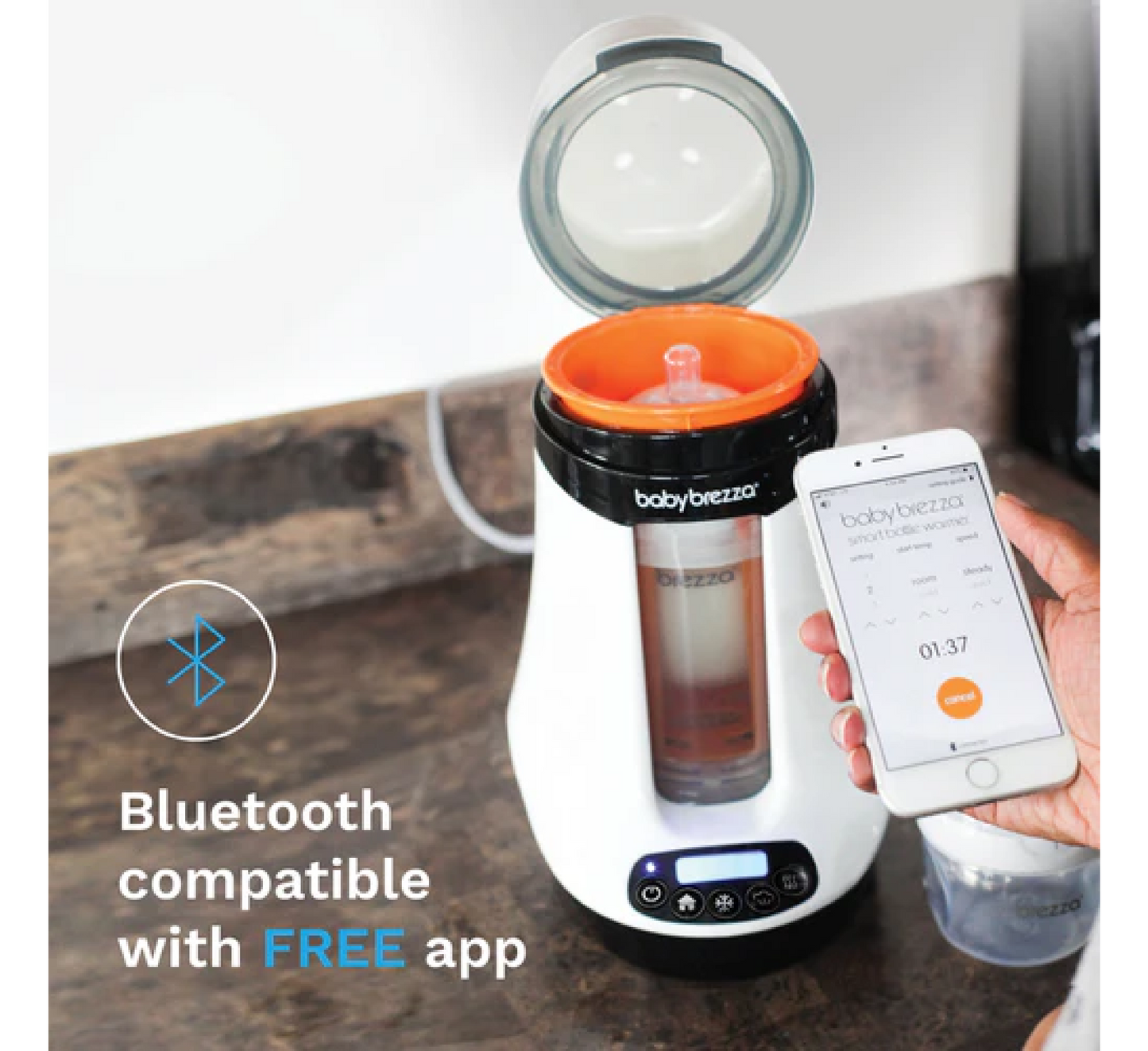 Baby Brezza Safe + Smart Bottle & Breast Milk Warmer