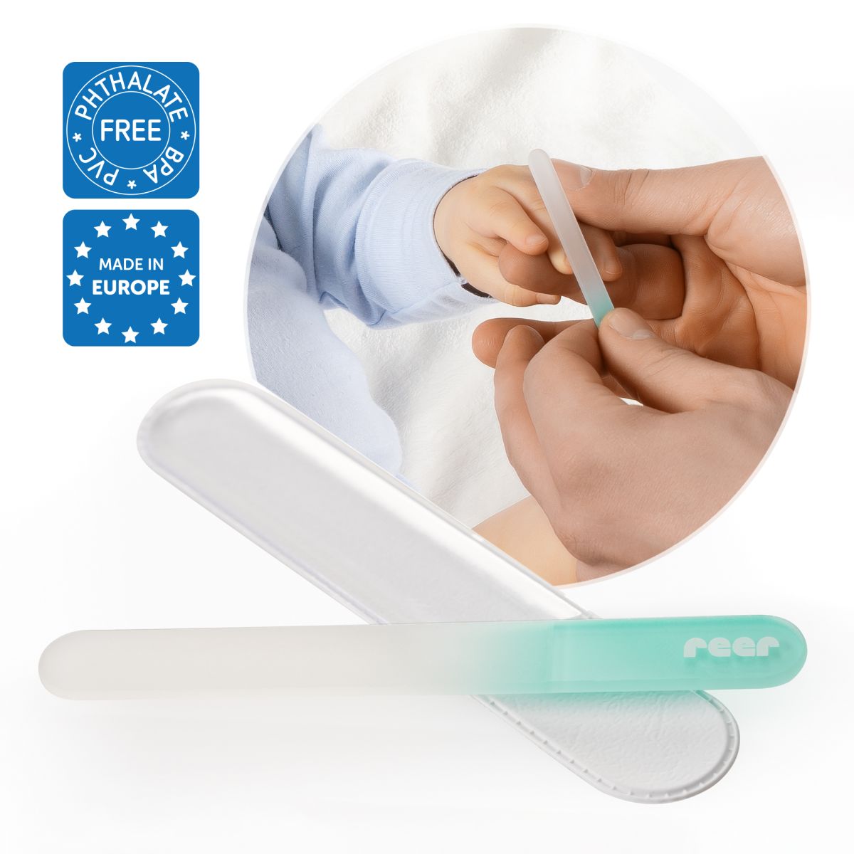 PremiumCare Glass nail file for babies