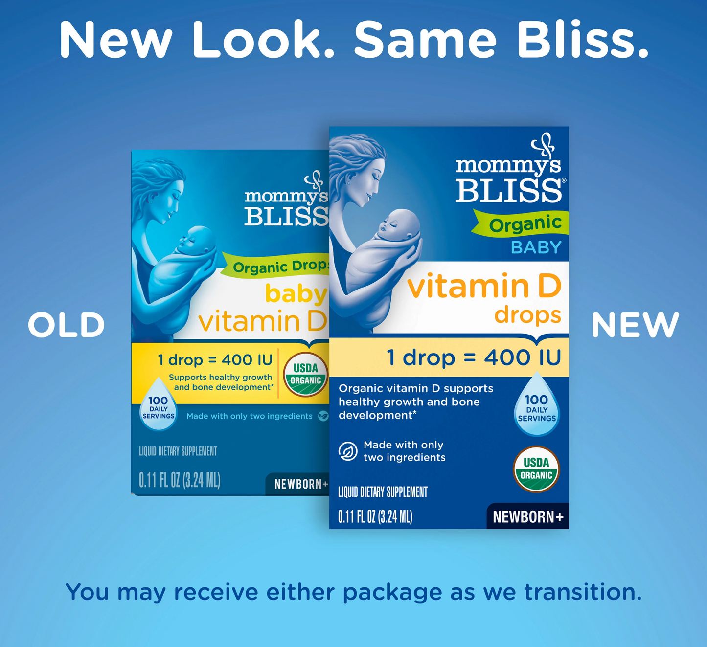 Baby Vitamin D Organic Drops *3.24ml