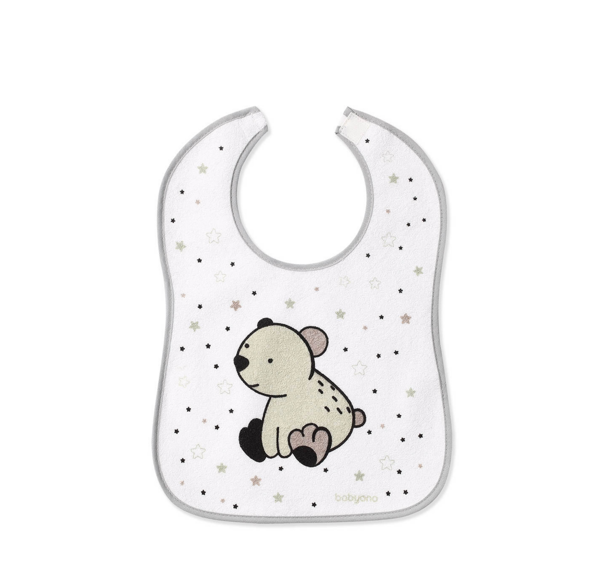 Baby Terry Bib I CAN ALMOST FEED MYSELF 9M+